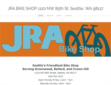 Tablet Screenshot of jrabikeshop.com